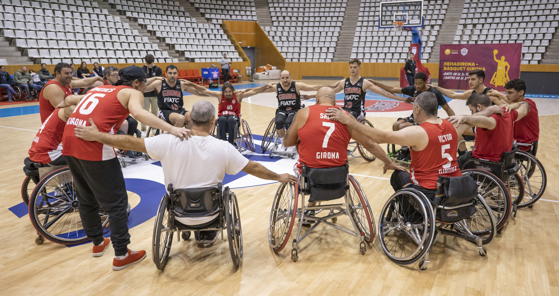 Rehagirona y el Baloncesto Girona dan notoriedad al baloncesto en silla ...