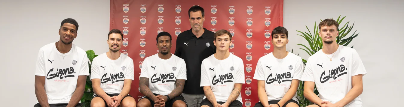 Presentació oficial de les noves incorporacions del FIATC Girona