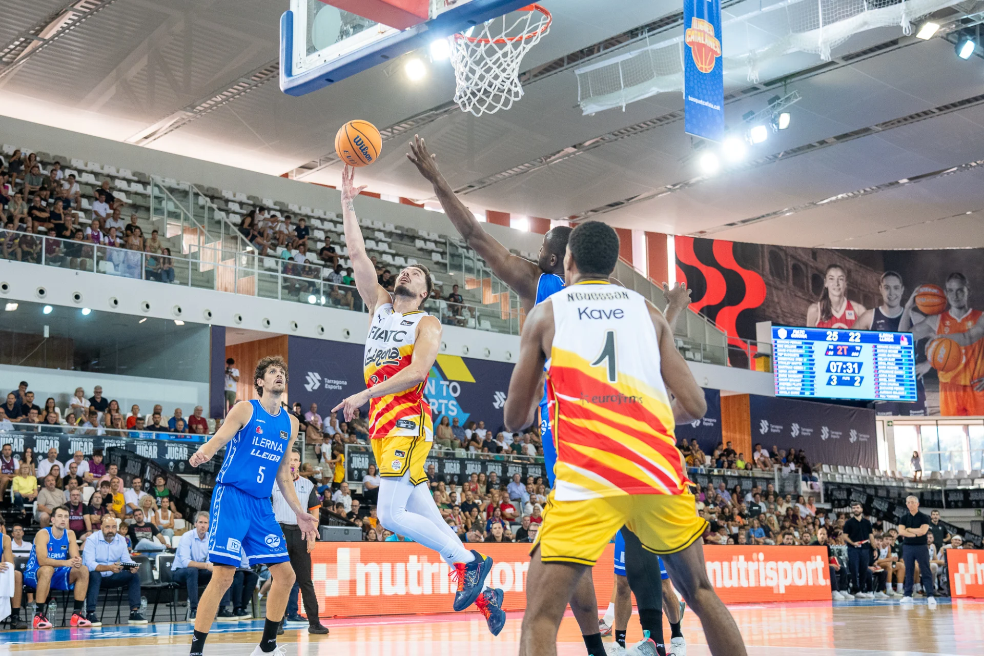 Derrota ante el Joventut en la Lliga Catalana
